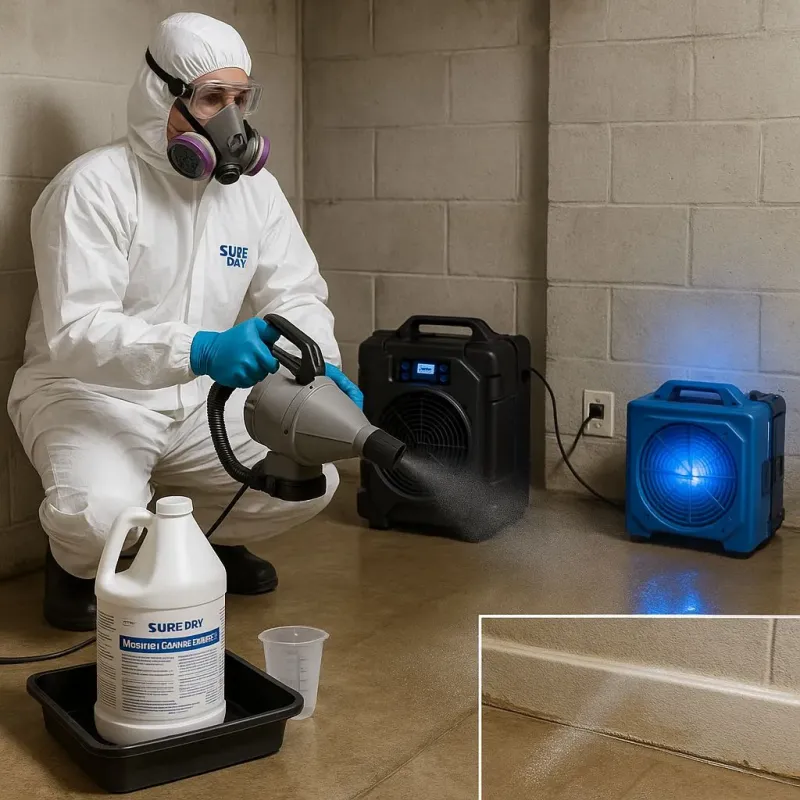 Sanitization and Odor Removal process in Madeira, OH