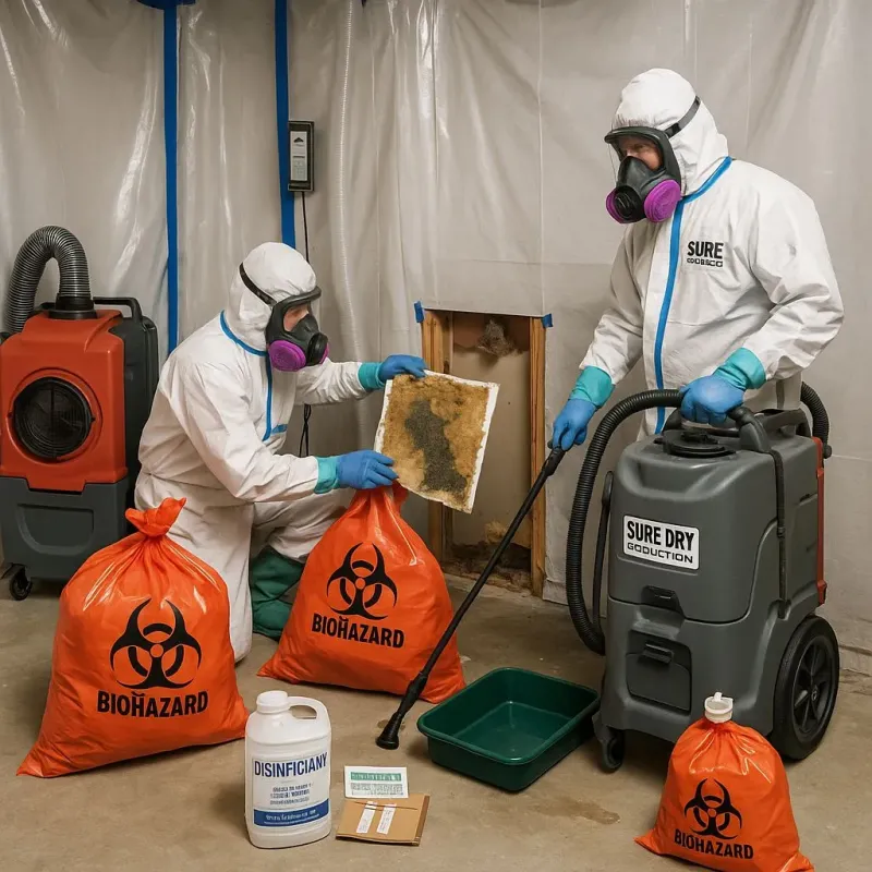Contaminated Water Handling Protocols process in Madeira, OH