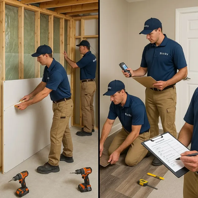 Repairs and Reconstruction process in Madeira, OH